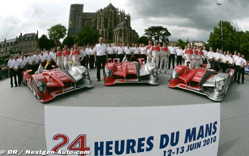 Triplé Audi aux 24 heures du Mans