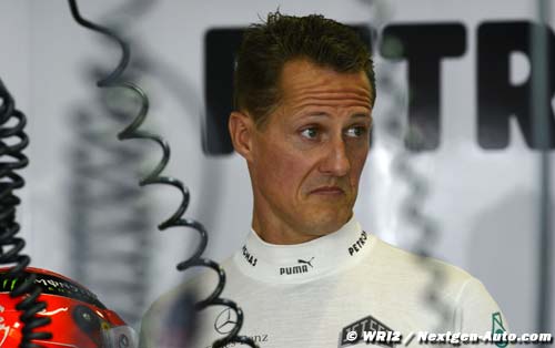 Schumacher is still in the wake up phase