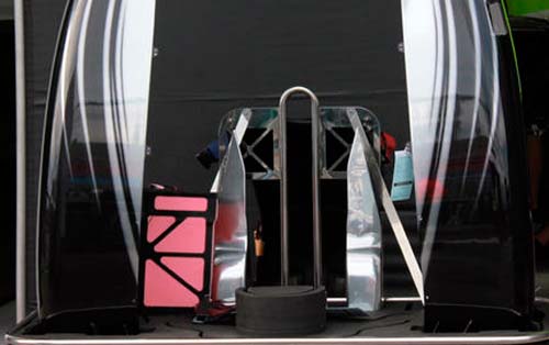 McLaren adds black to 2014 race livery