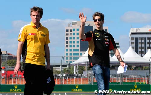 Grosjean : La Lotus E22 a le potentiel