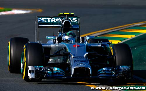 Melbourne L3 : Rosberg se replace en (…)
