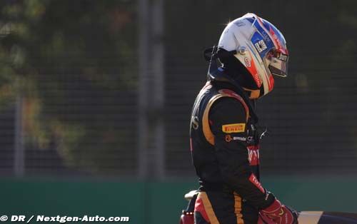 Qualifying Australian GP report: Lotus