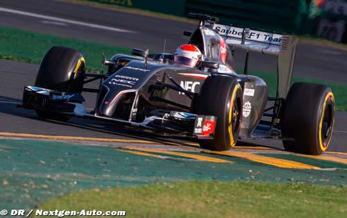 Qualifying Australian GP report: Sauber