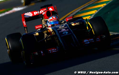 Race Australian GP report: Lotus