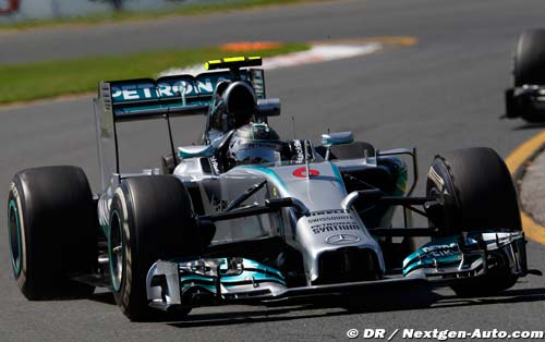 Race Australian GP report: Mercedes