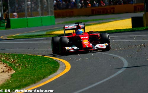 Race Australian GP report: Ferrari