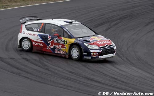 Ogier edges Raikkonen in practice rally
