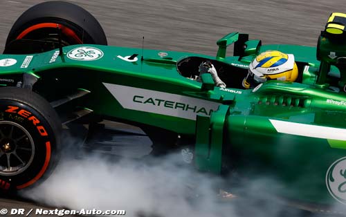 Caterham ne décolle pas du fond de (…)