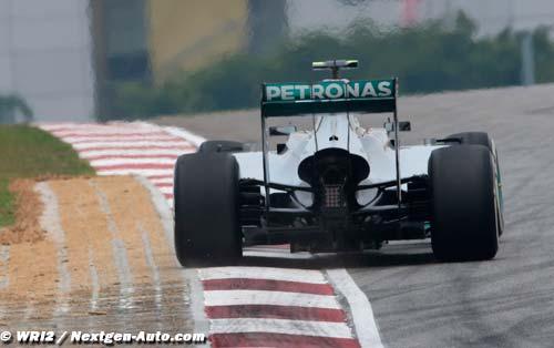 Qualifying Malaysian GP report: Mercedes