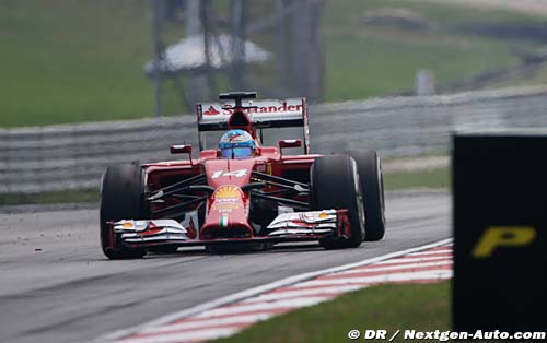 Qualifying Malaysian GP report: Ferrari