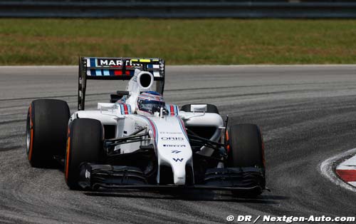 Bottas remonté contre Massa