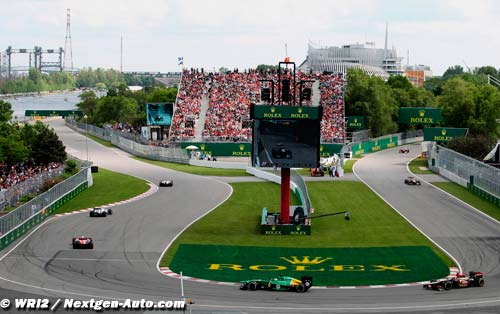 Promoter worried about Canada GP future