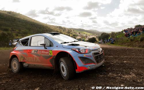 Sordo en tête du shakedown en Argentine