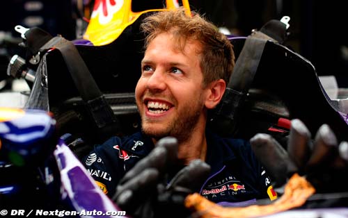 Vettel raced kart in F1 calendar break