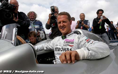 Schumacher est toujours à Grenoble