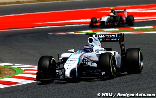 Bottas brille, Massa beaucoup moins