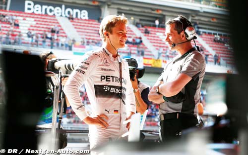 Rosberg coping with Hamilton's