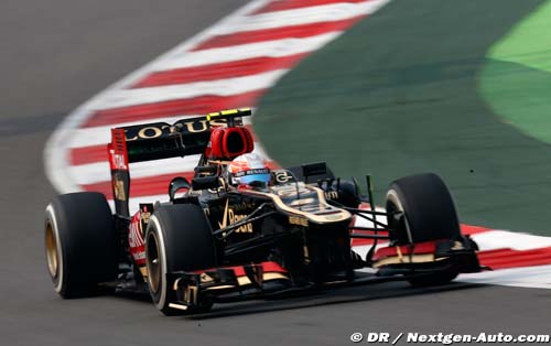 La Formule 1 de Romain Grosjean sort (…)