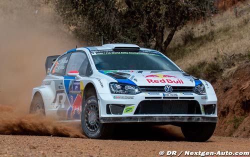 Volkswagen leads the Rally Italy