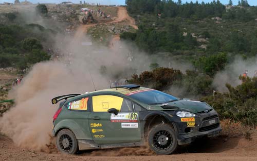 Bertelli wins WRC 2 in Italy