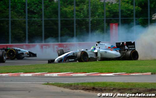 Massa très remonté contre Sergio Perez