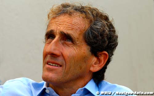 Alain Prost will drive the Red Bull RB8