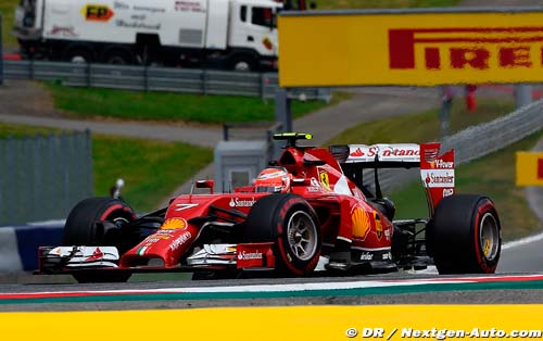 Raikkonen fait la grimace