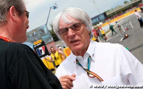 Ecclestone 'happy' if (…)