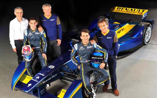 Formule E : Renault avec e.Dams, (…)