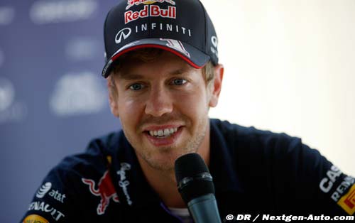 Vettel sur la première ligne