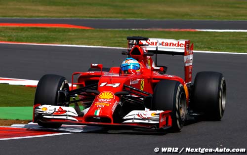 Race - British GP report: Ferrari