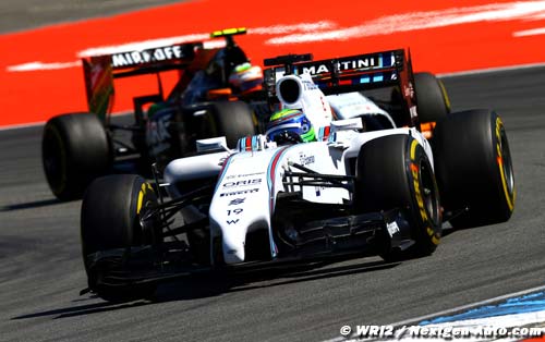 Massa : la forte chaleur aide Red Bull