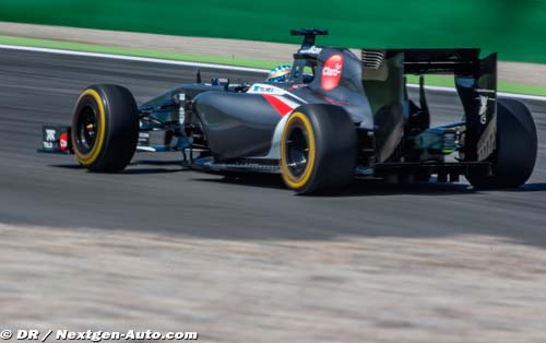 Sauber a progressé, mais pas assez