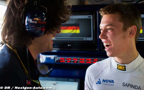 Surer : Kvyat est l'homme du futur