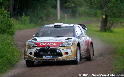 Kris Meeke à toute allure