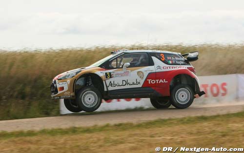 ES11 : Meeke passe devant Ogier