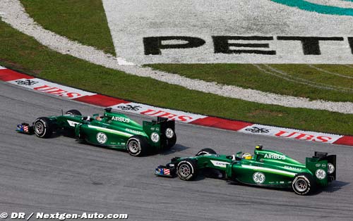 L'Azerbaïdjan sponsor de Caterham