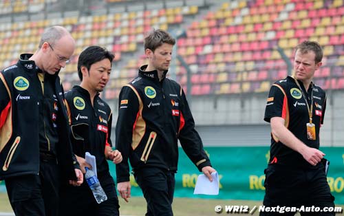 Grosjean : La F1, bien plus physique (…)