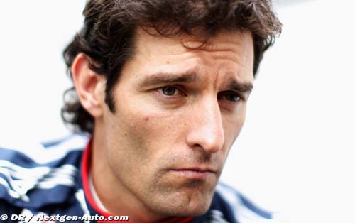 Webber a atterri sans dommage