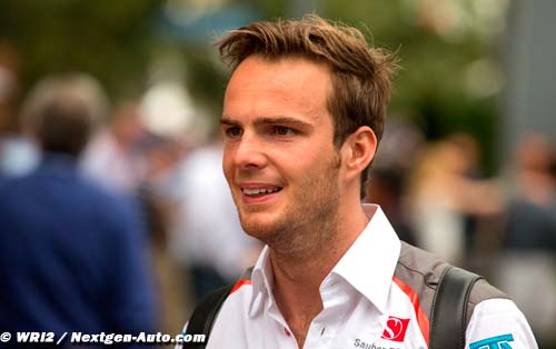 Van der Garde sera en piste à Spa-Franco