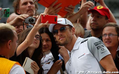 Button veut courir pour McLaren - Honda