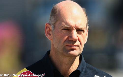 Newey valide le F-duct de Red Bull