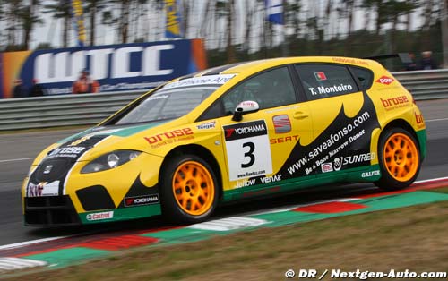 Tiago Monteiro at home in Portimão