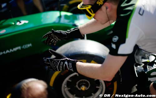 Caterham et Pirelli ? Pas de problème !