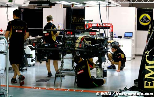 Chester : La Lotus E22 est plus (…)