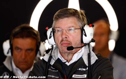 Ross Brawn parle de l'aileron (…)