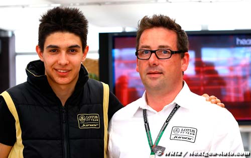 Ocon to test for Lotus F1 Team