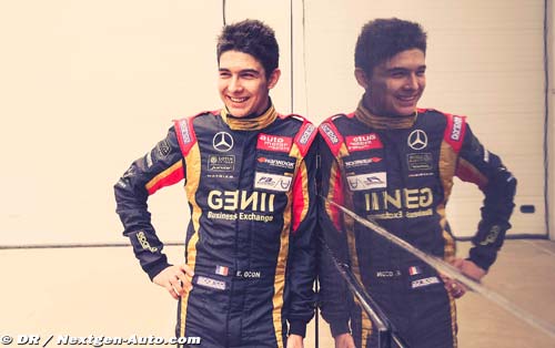 Lotus : Test confirmé pour Esteban Ocon