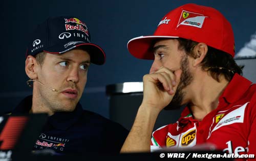Vettel et Alonso, nouvelles années (...)