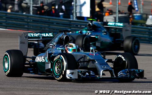 Hamilton a contrôlé la course